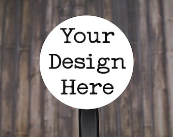 Custom Round Labels With Your Logo, Design, or Any Text | 2" Round Stickers | Personalized Stickers | Custom Business Labels | Ships Fast