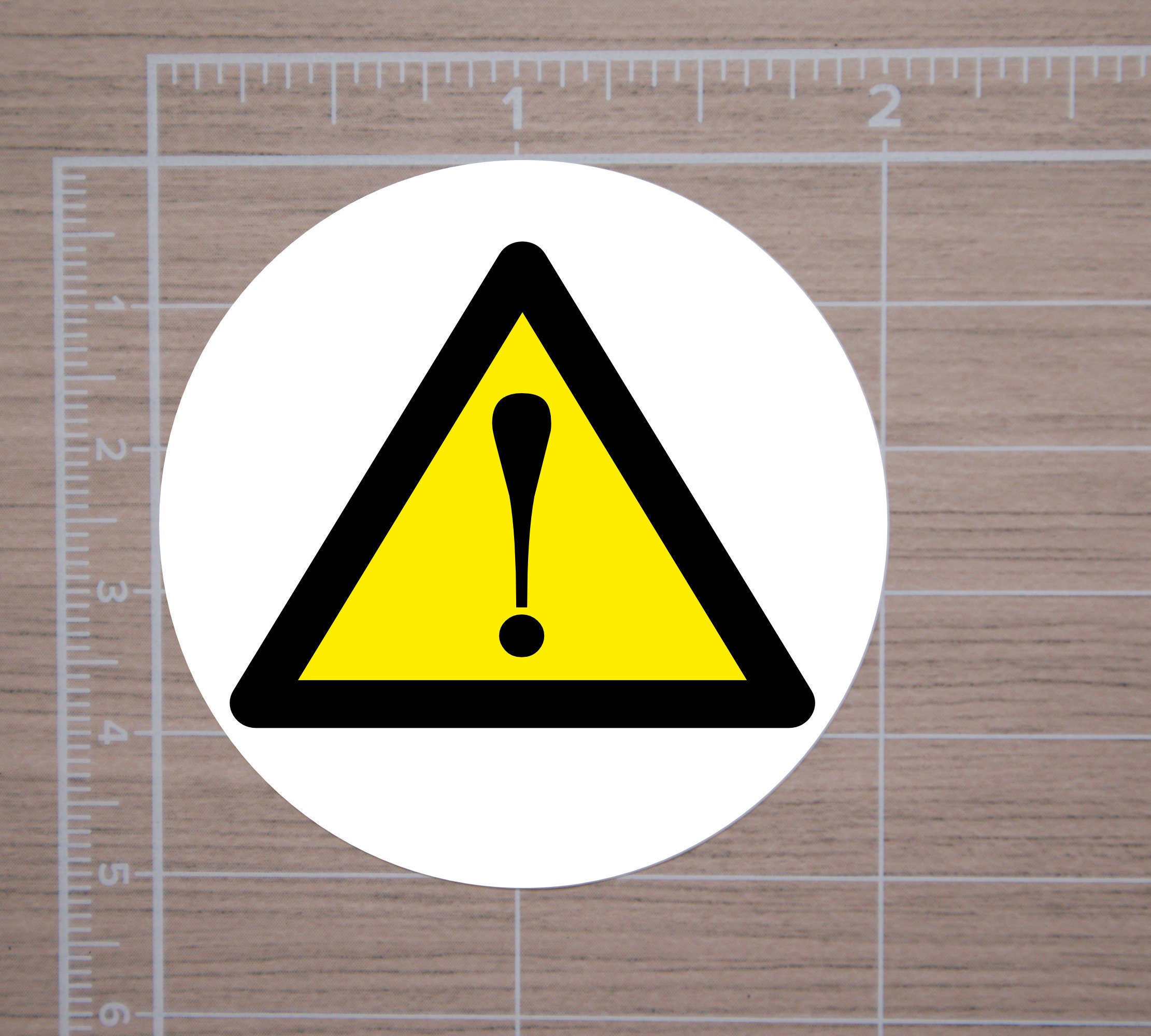 Round Warning Label Caution Warning Label Round Stickers, Warning Seals, Warning Stickers ...