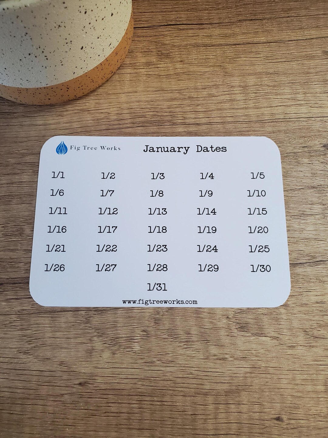 Date Stickers for Planners and Journals | Monthly Date Stickers Without ...