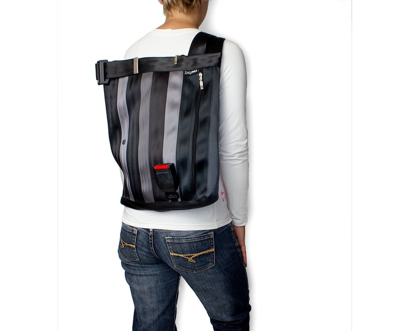 Ingeniously variable backpack over one shoulder with novel elements BLK 49-13 image 7