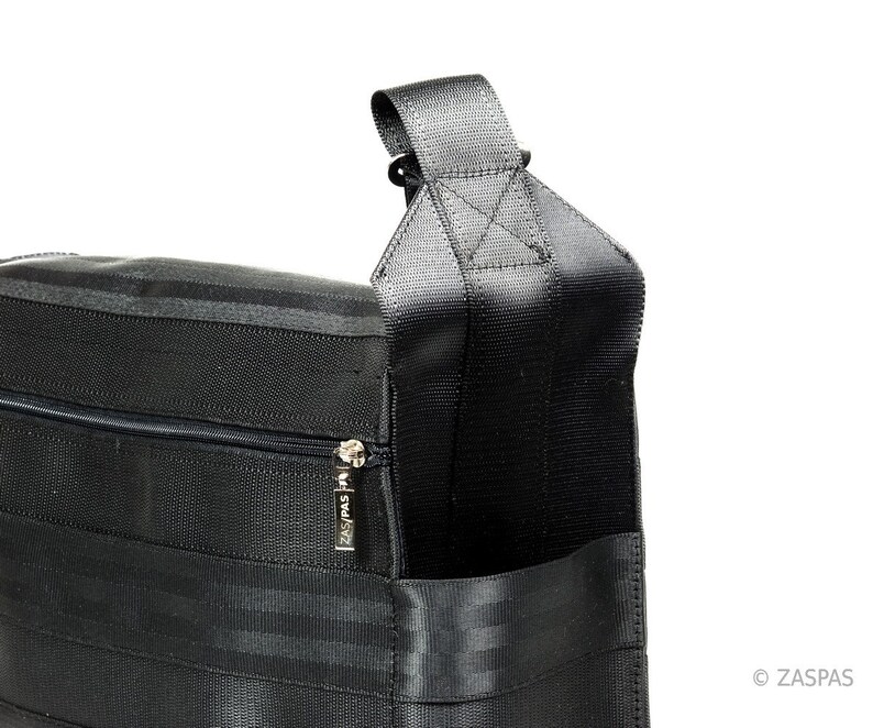 Recycled seatbelts handbag BAS 03-16 image 5