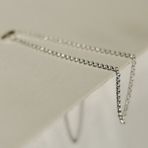 Rolo Chain Bracelet | Sterling Silver | Men&#39;s Jewelry | Unisex