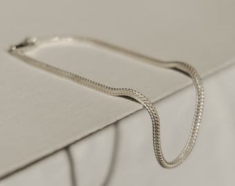 Foxtail Chain Bracelet | Sterling Silver | Men's Jewelry | Unisex