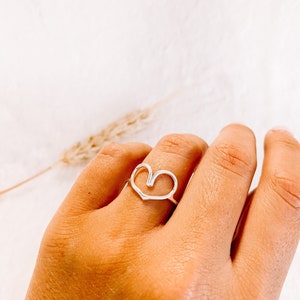 El Corazon Ring Handmade Sterling Silver image 3