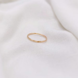 Gold Stacker Ring | 14k Gold Filled