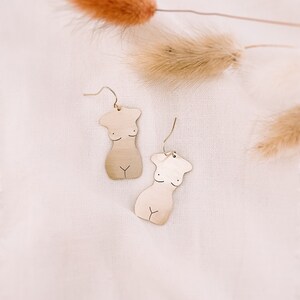 Female Silhouette Earrings