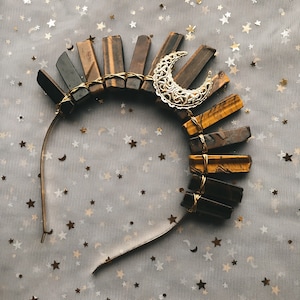 Tiger Eye Tiara - Etsy display picture 3