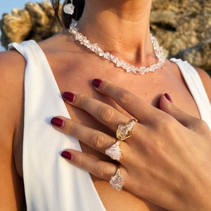 Kristall Ring: Verstellbar Ring