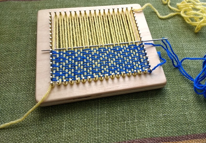 Pin Loom Zoom Loom Square loom Weaving Loom Frame Loom Etsy