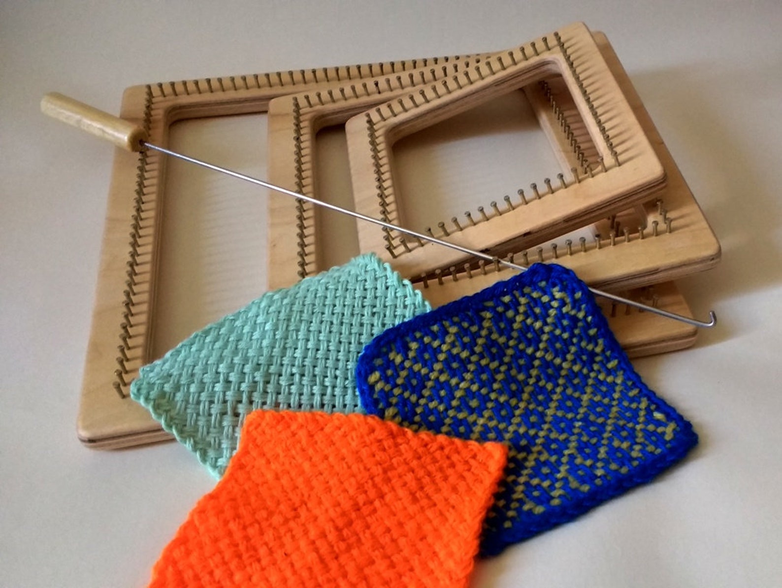 3 Pin Looms Kit Zoom Loom Square loom Weaving Loom Frame Etsy