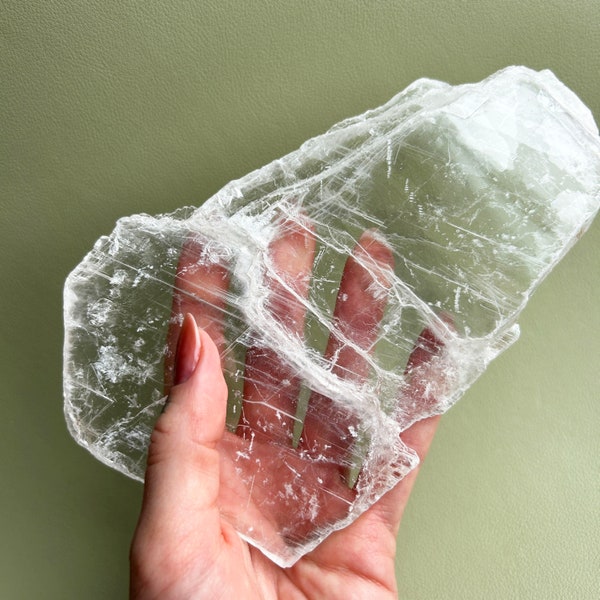 Selenite Slab