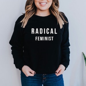 Radical cheap feminist sweater