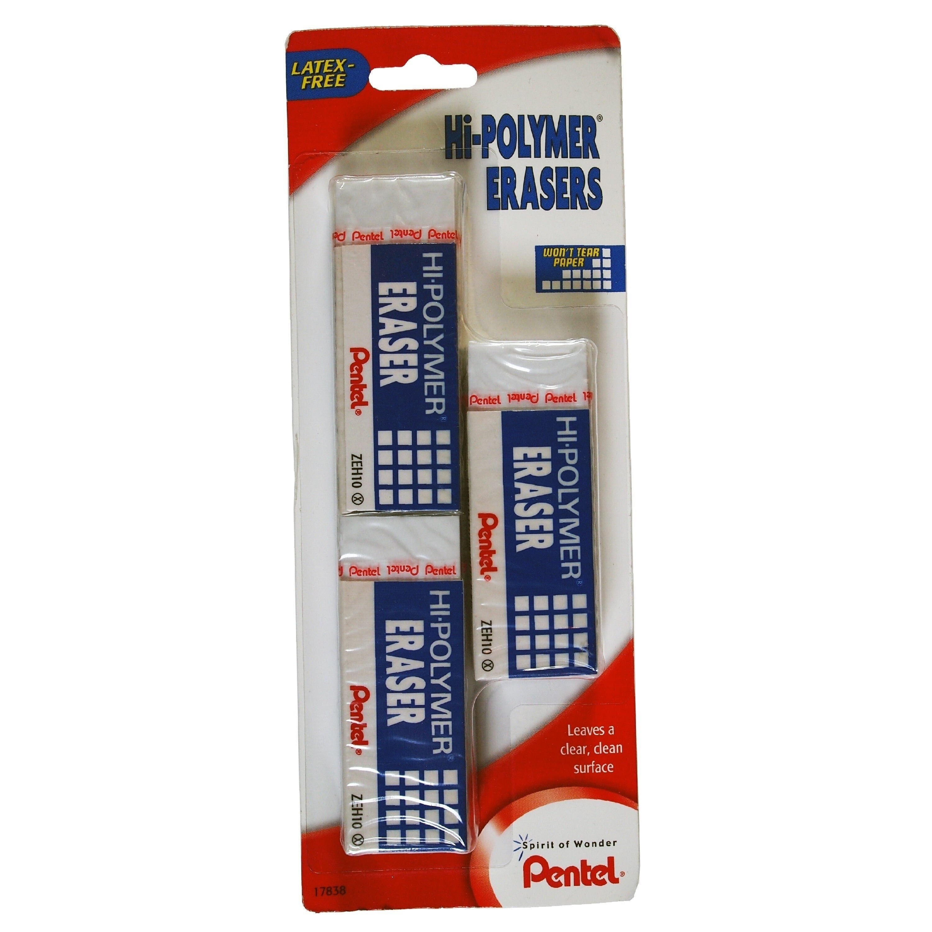 Pentel Hi-Polymer Eraser Caps