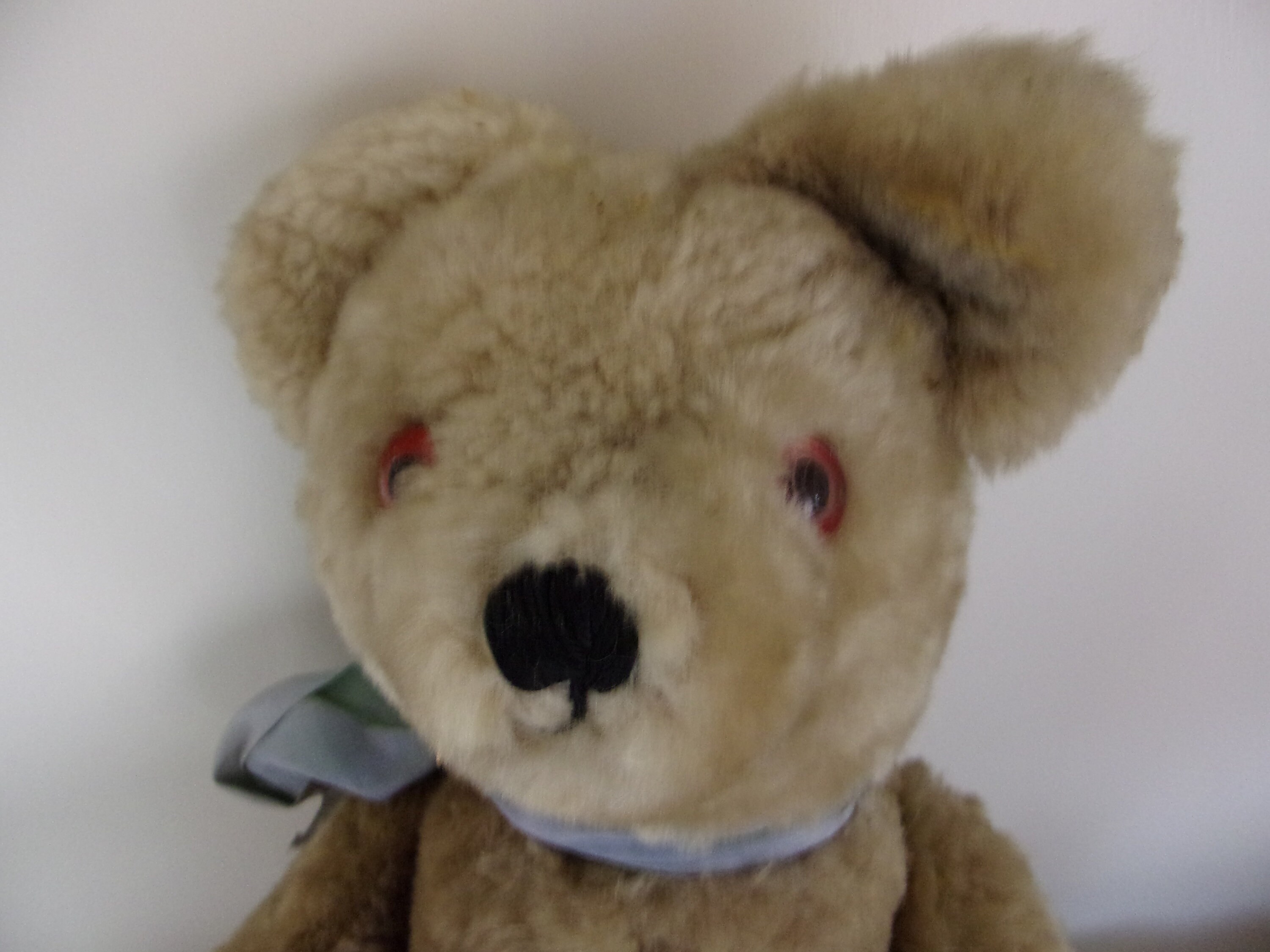 1940s Ealon Teddy Bear With Glass Eyes Etsy UK