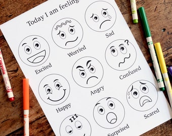 emotion learning etsy