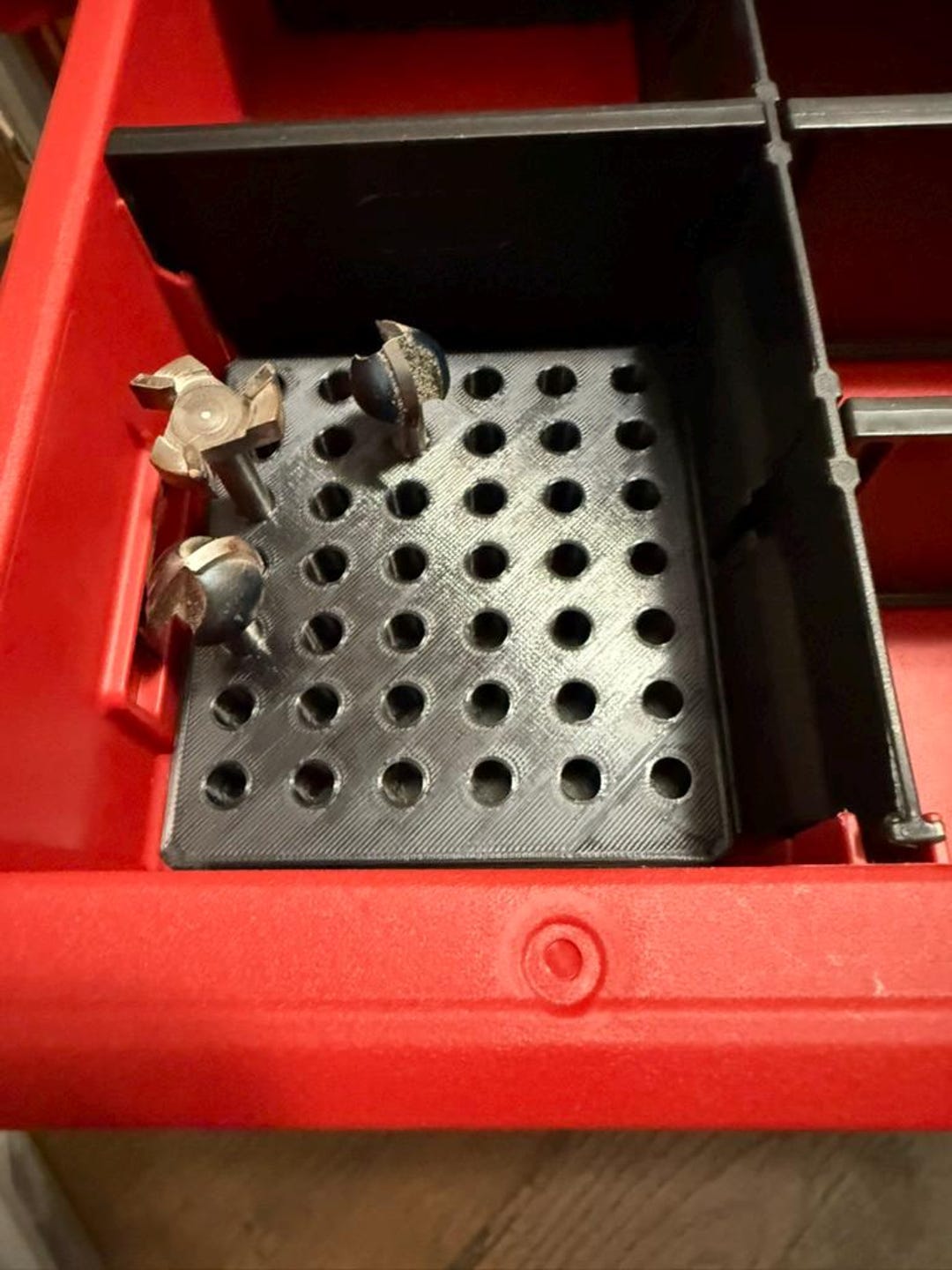 Milwaukee PACKOUT 4-drawer Storage Router Bit Holder Insert Gift for ...