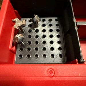 Milwaukee PACKOUT 4-Drawer Storage Router Bit Holder Insert Gift for Him