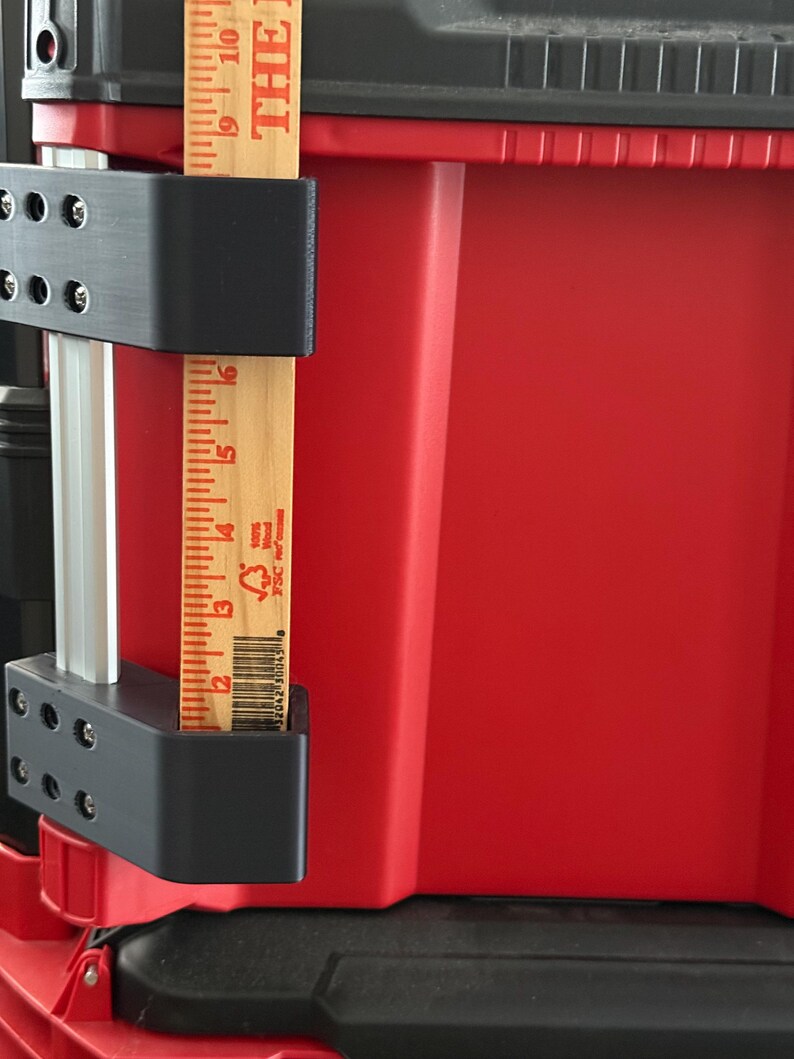 Barcode Ruler Milwaukee Packout Stick Holder: 1 3/8