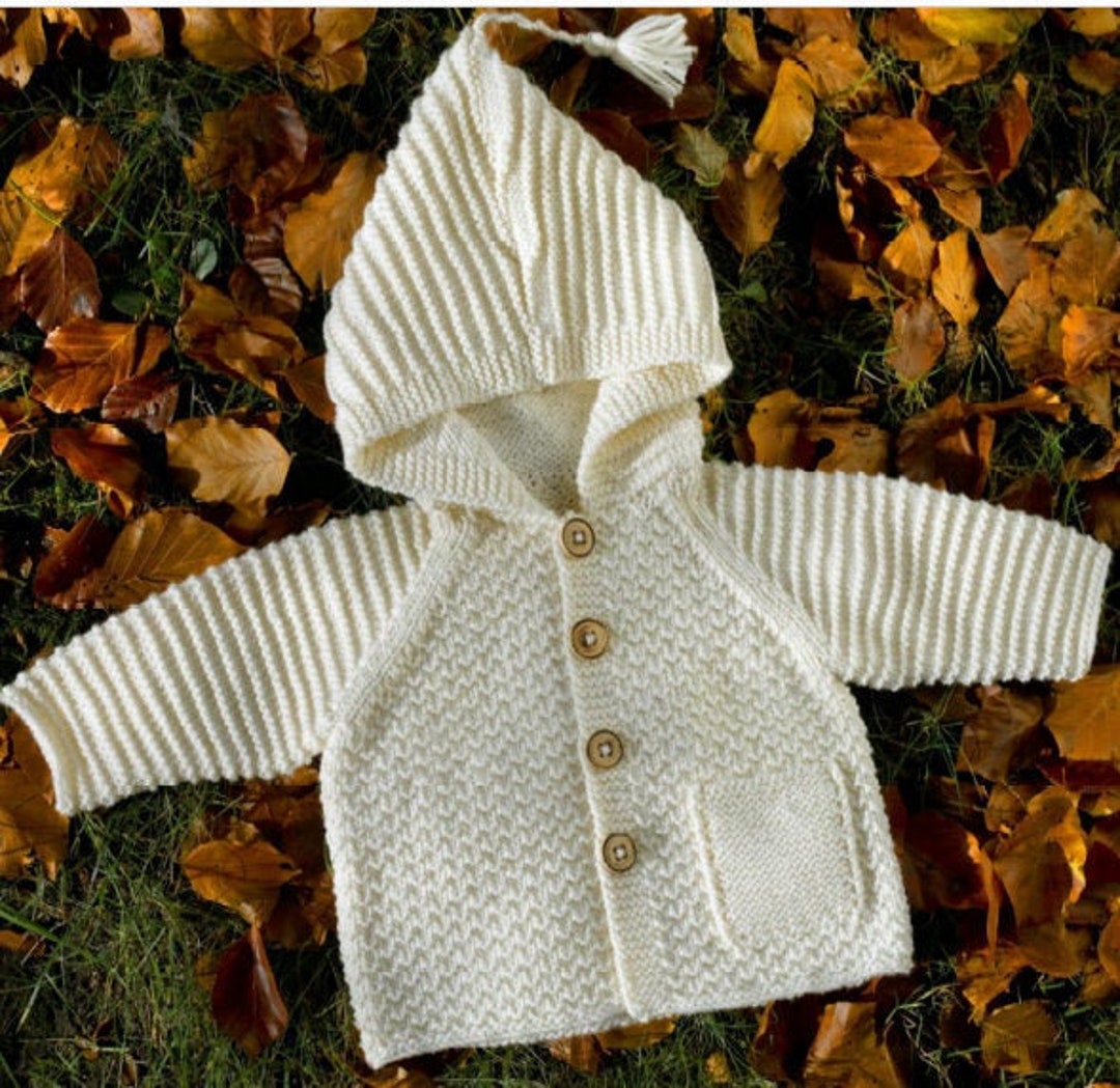 Charlie Jacket Knitting Pattern 7 Sizes Newborn to 4 Years - Etsy