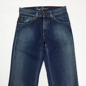 Pepe jeans london used man unisex W28 Tg(IT)42/leg straight skim denim T3584
