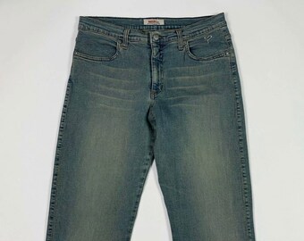 Kocca jeans women used leg bootcut W34 tg 48 flared vintage loose T6647