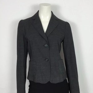 Jacket Katia g. Luxury ice Tg46 eegante grey jacket T768