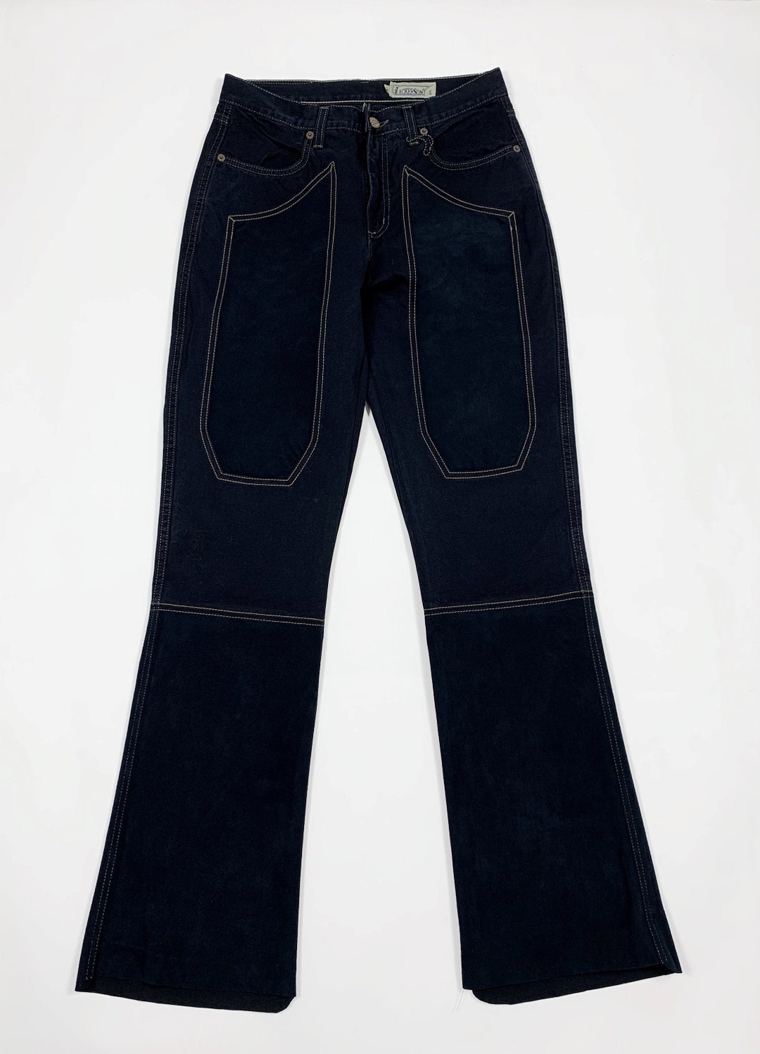 Jeckerson Jeans Trousers Women W27 Tg 41 Paw Bootcut Flared - Etsy