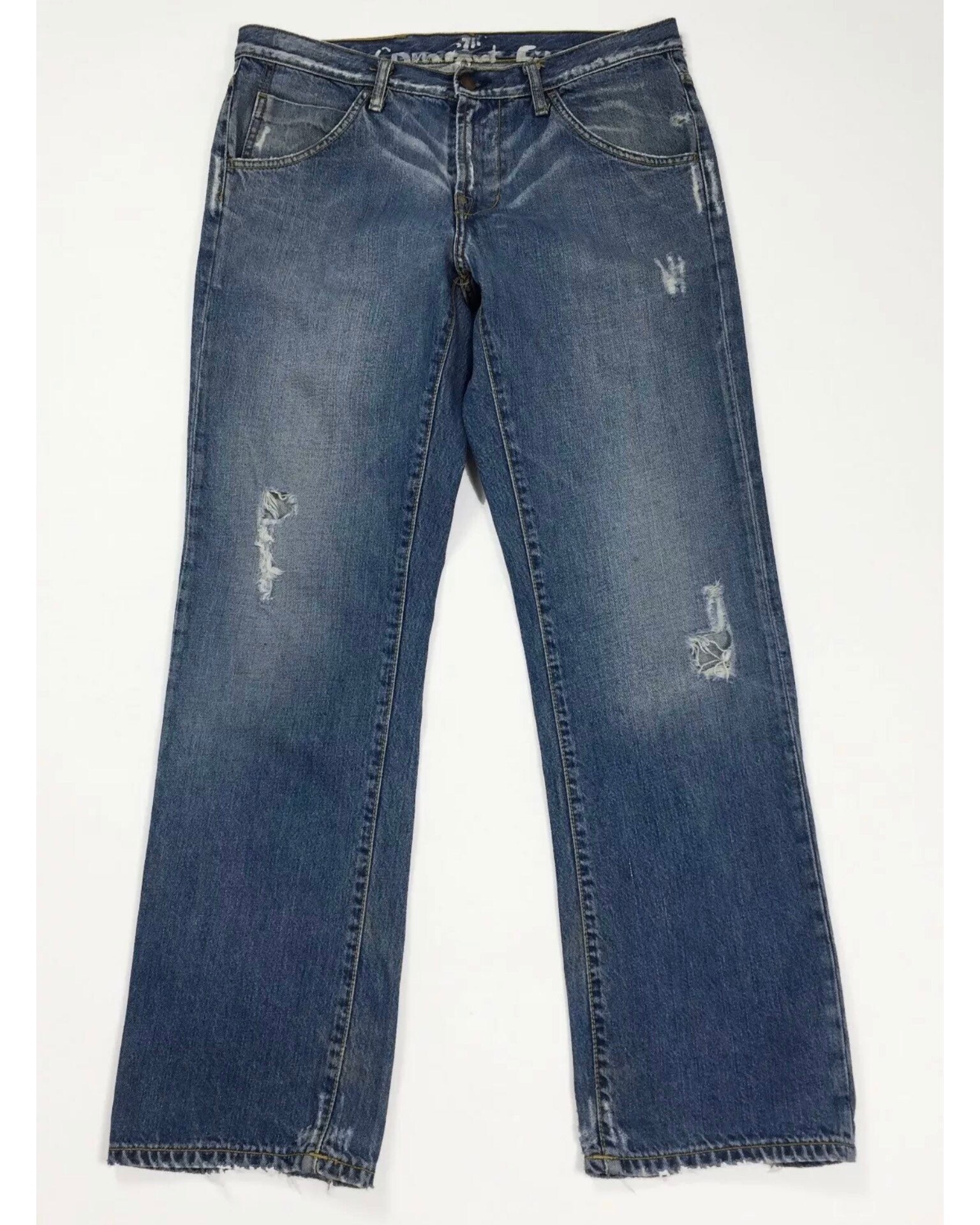 Zu Elements Jeans Man Used Relaxed Comfortable W32 TG46 Denim | Etsy Canada