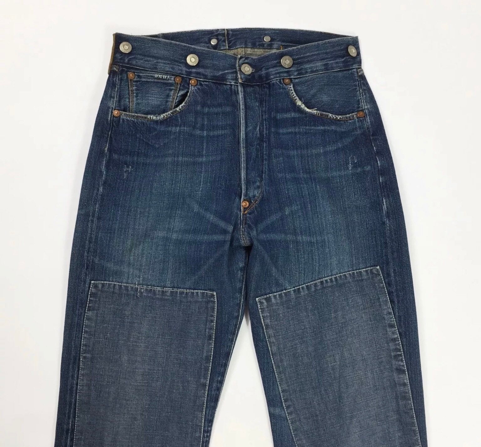 Levis 125 555 W30 L34 Tg 44 Jeans Uomo Usato Blu Comodo | Etsy Singapore