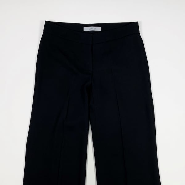 Castellani women's trousers used bell loose W28 size 42 straight leg T8450