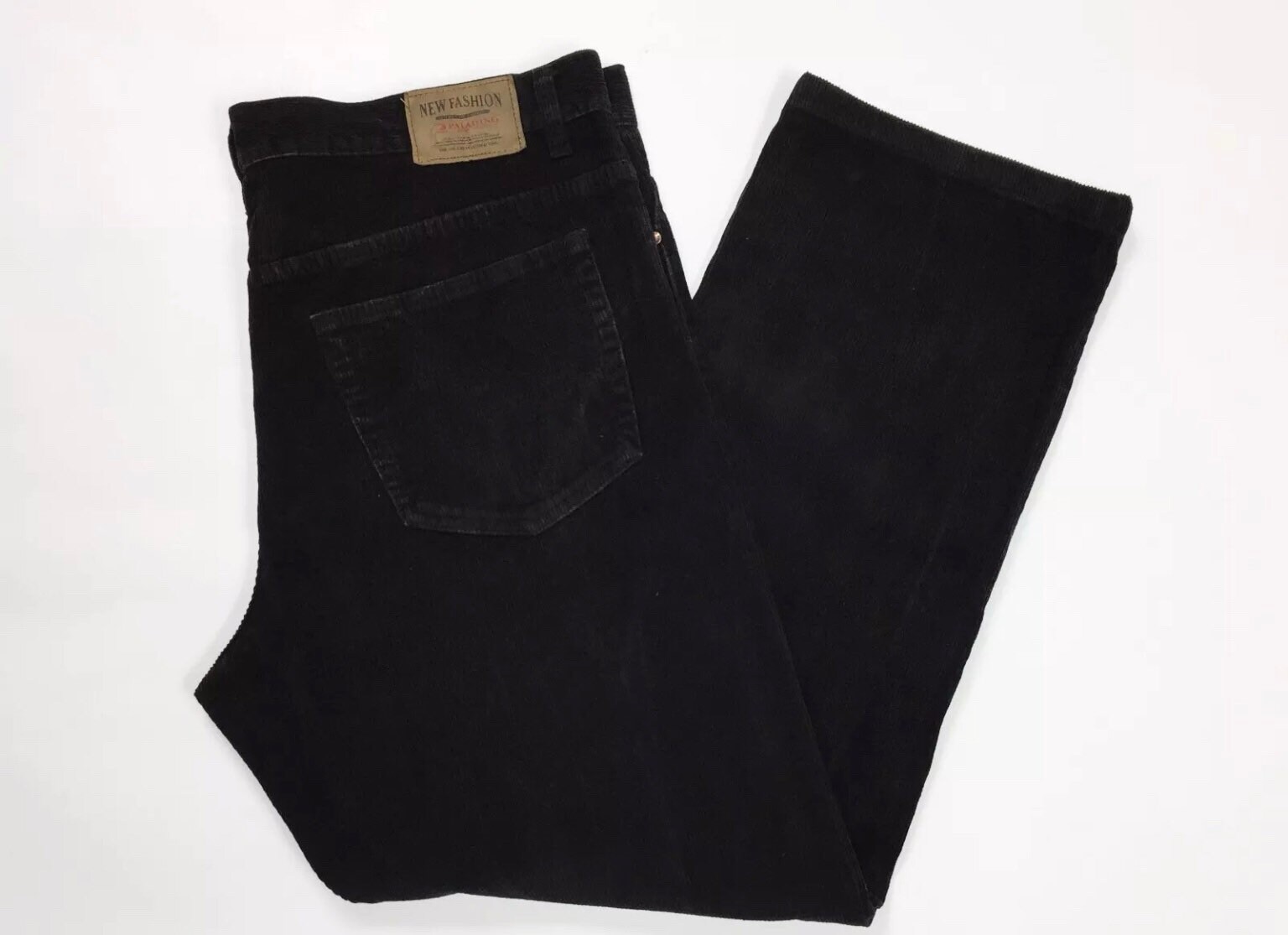 Paladin Jeans Ribbed Velvet Trousers Used Man W40 Tg 52 Black | Etsy  Australia