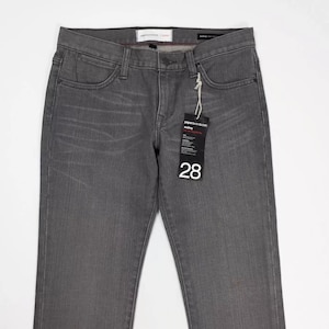 Paper denim & cloth jeans donna low rise cigarette leg nuovo w28 tg 42 slim jeans donna T4244