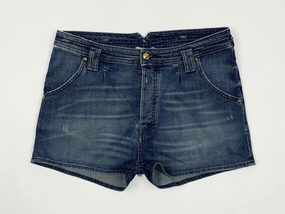 Cycle Shorts Jeans Baggy Woman Used 