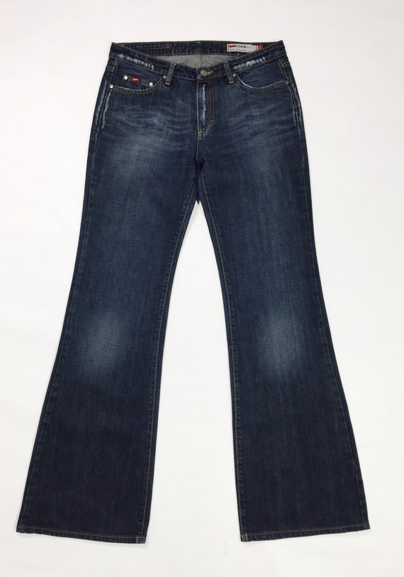 NUOVO Donna Boot Cut zampa stretch a costine Pantaloni Vita Elasticizzata Taglia