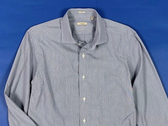 Himons Luxury Camicia Shirts Slim Uomo Usato L 16 41 Quadri Etsy