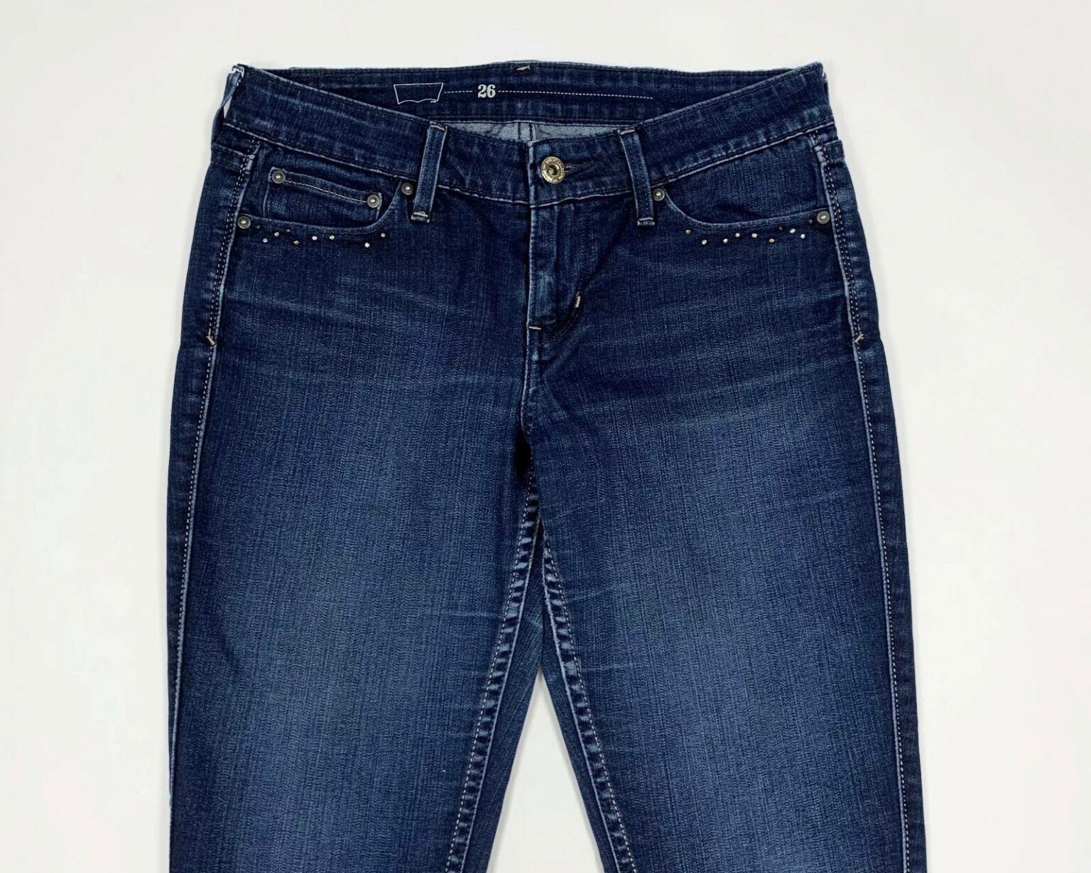 Jeans Donna con Cerniera Posteriore Pantaloni Skinny in Denim Elasticizzato con Cerniera Posteriore Pantaloni in Denim a Vita Alta con Tasche