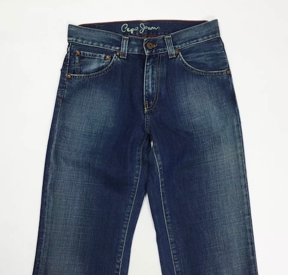 Topandjeans Pepe Jeans London used Man Unisex W28 Tg IT 42 leg Straight Skim Denim T3584
