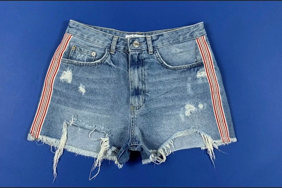 Asalto Relativamente violación Stradivarius pantalones cortos de mujer usados denim W30 tg44 - Etsy España