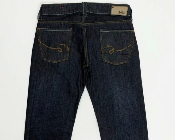 Rifle Carel Jeans Woman Used Slim Denim W28 Tg42 Straight Fit | Etsy
