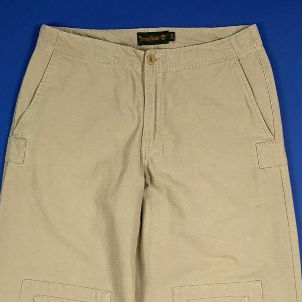 Timberland men's cargo pants used W32 tg 46 comfort relaxed boyfriend T6247