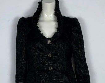 just cavalli blazer jacket woman used jacket tg 46 W32 elegant fashion T7557