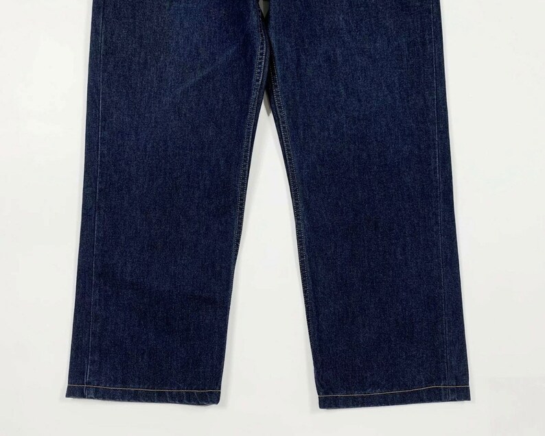 Lee Chicago jeans uomo usato W38 Tg52 denim blu straight boyfriend T6421