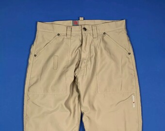 Energie men's trousers used lined upholstered W31 tg 45 straight beige T7553