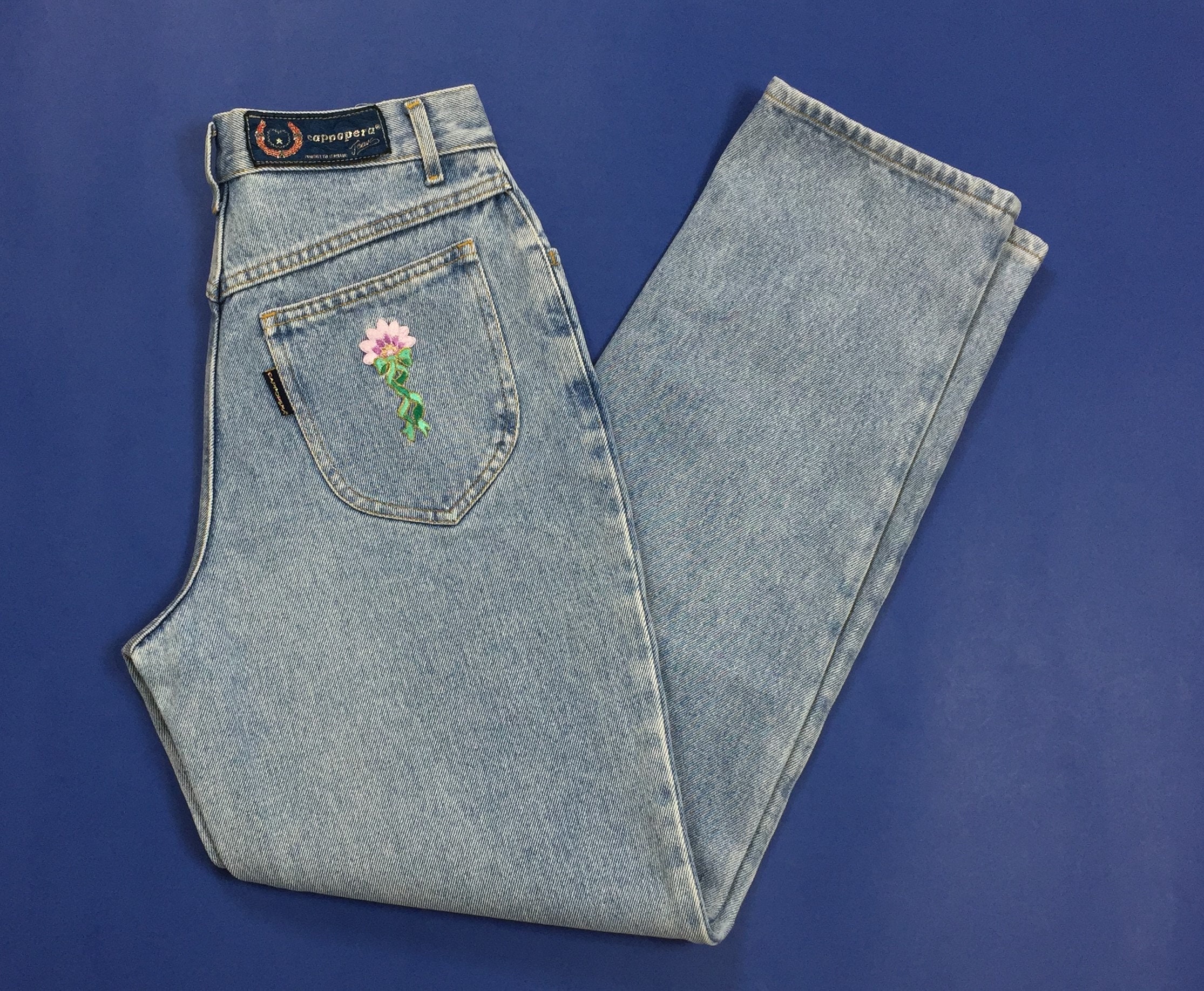 Cappopera jeans vintage w32 tg 46 jeans affusolato boyfriend | Etsy Italia