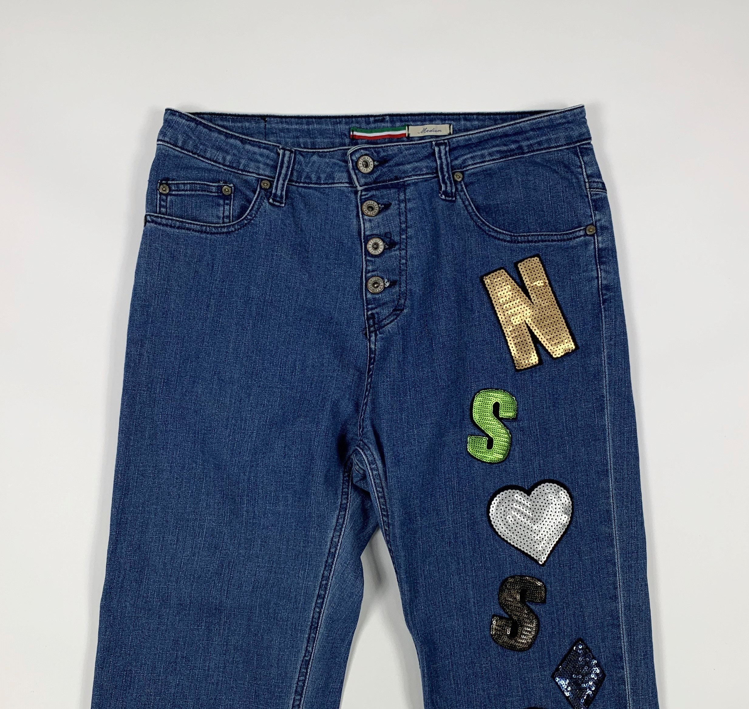 パンツ loose denim pants used HAOTAGS Women Wide Leg Jeans High Waist Jeans Loose