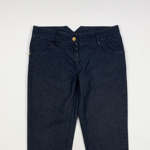 Class Roberto Cavalli Jeans Damen gebraucht W28 Gr. 42 Slim Light Denim Blau T8629