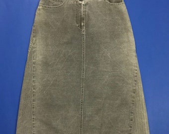Penny Black Skirt Jeans High Waist Hot Grey Used W28 Tg42