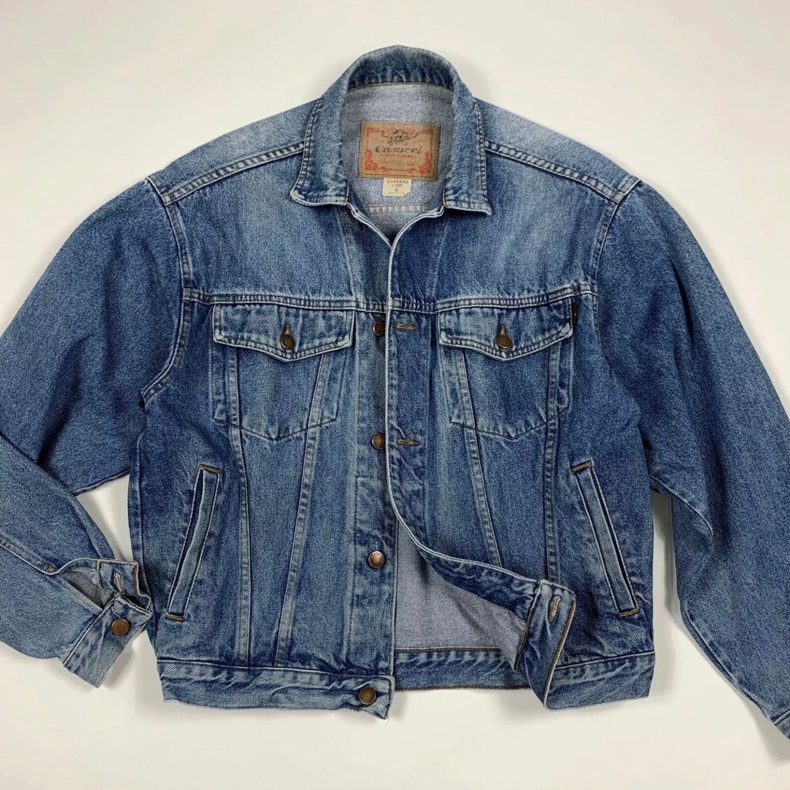 Casuccia Jacket Jeans Men Used S Denim 