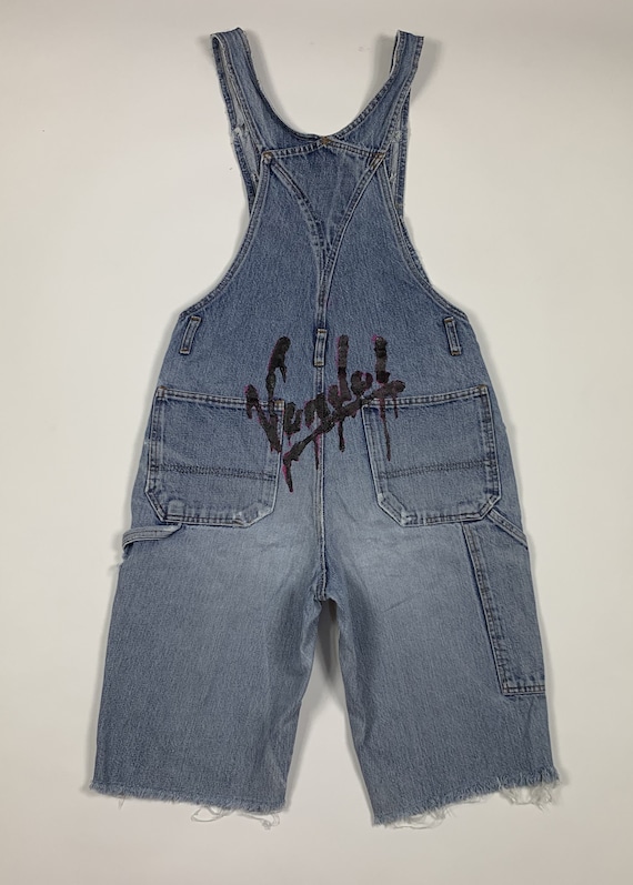 Americanino Dungarees Shorts Jeans Used Vintage S Bib Overall