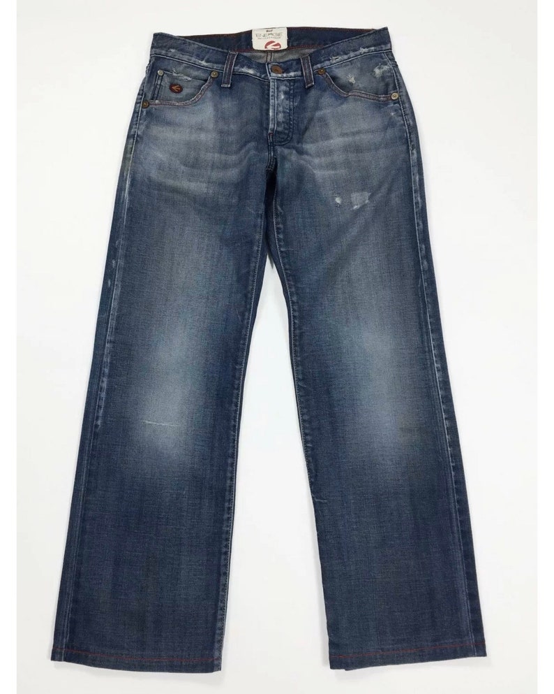Energie joe caputo jeans uomo usato relaxed comodo W31 TG45 gamba dritta T4690